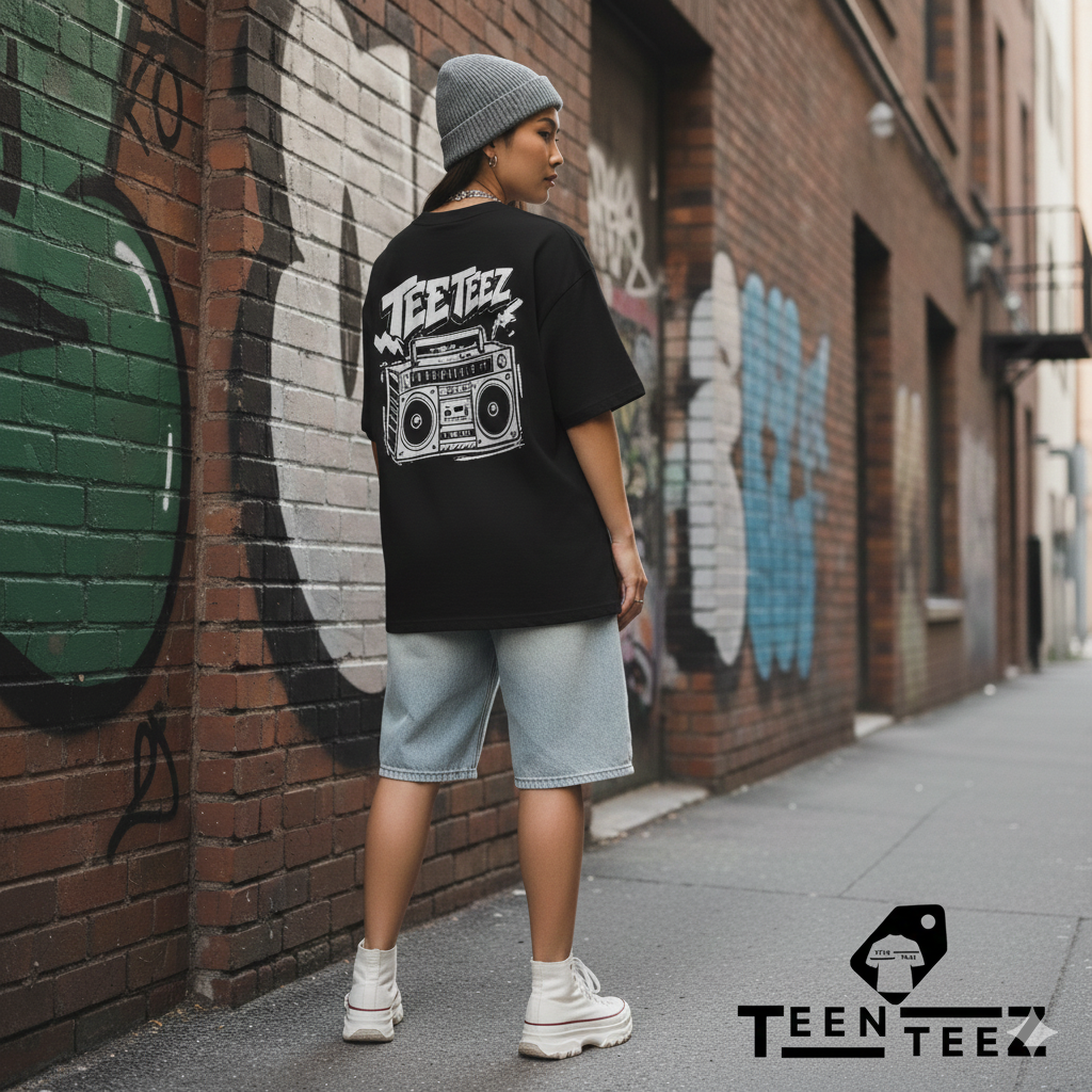 TeenTeez Oversized Tee Model 10