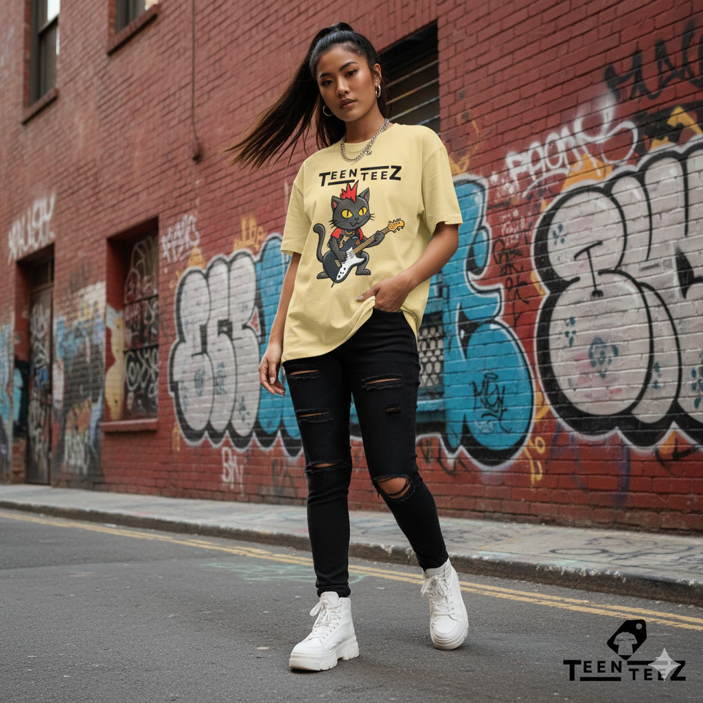 TeenTeez Oversized Tee Model 12